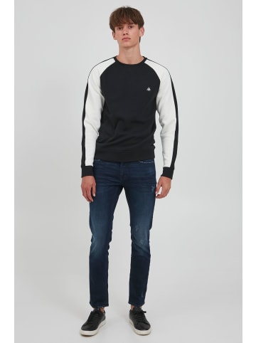 BLEND Rundhalspullover BHNeville in Nachtschwarz