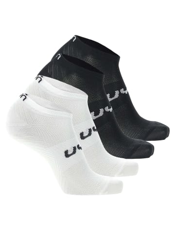 UYN Socken 4er Pack in Schwarz/Weiß