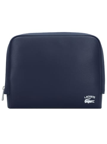 Lacoste Lacoste Practice Kulturbeutel Leder 22 cm in marine