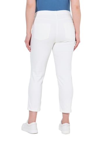 Ulla Popken Hose in white denim