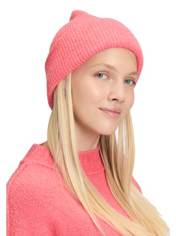 CARTOON Strickmütze unifarben in Calypso Coral