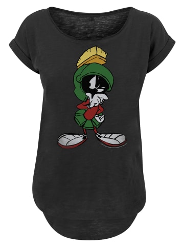 F4NT4STIC Long Cut T-Shirt Looney Tunes Marvin The Martian in schwarz