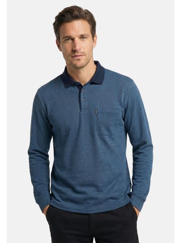 Casa moda Poloshirt Basic in Dunkelblau