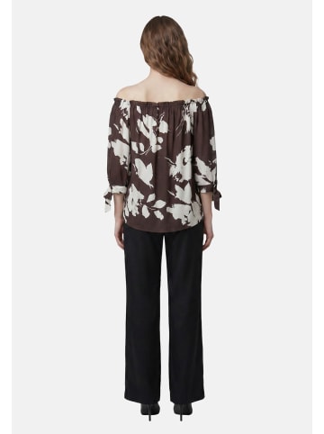 ROBERTA ROSSI Bluse in MARRONE