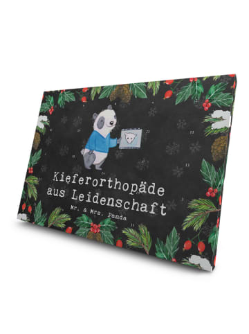 Mr. & Mrs. Panda Adventskalender Kieferorthopäde Leidenschaft mi... in Kreidetafel