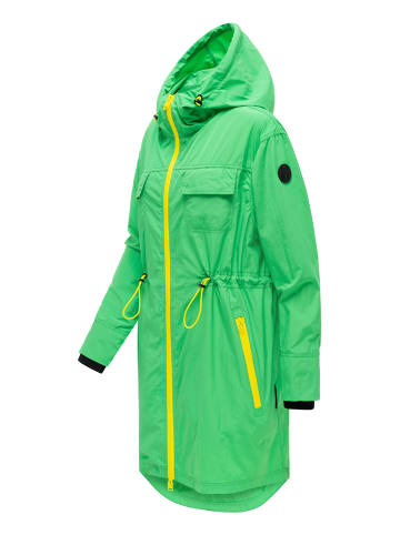 Marikoo Kurzmantel Trüffelbonbon 16 in Cactus Green