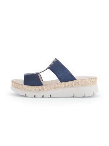 Gabor Pantoletten in blau