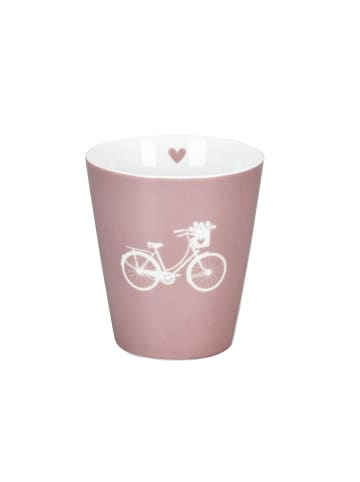 Krasilnikoff Happy Mug Bike aus Becher in rosa