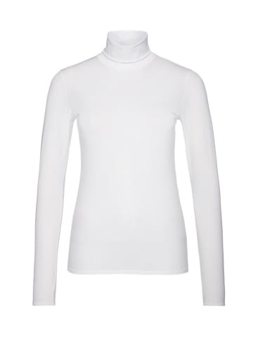 MARC CAIN Zarter Rollkragenpullover in Weiß