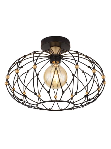 Globo lighting Deckenleuchte "GREYS" in black