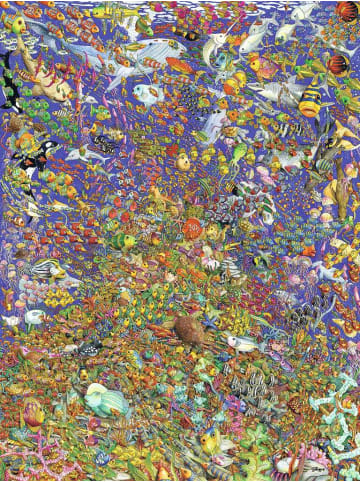 Ravensburger Ravensburger Puzzle 1.500 Teile Viele bunte Fische in bunt