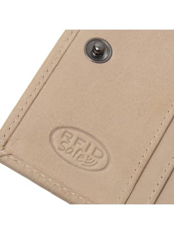The Chesterfield Brand Floren Geldbörse RFID Schutz Leder 11 cm in beige