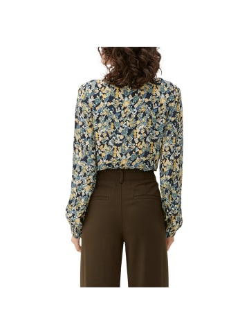 S.OLIVER RED LABEL Langarmbluse in Blau