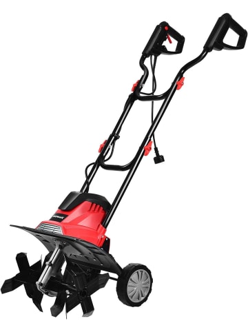 COSTWAY Elektro Bodenhacke in Rot