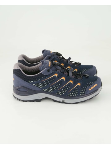 LOWA SHOES "MEADOW GTX LO SL Ws" in stahlblau/pfirsich