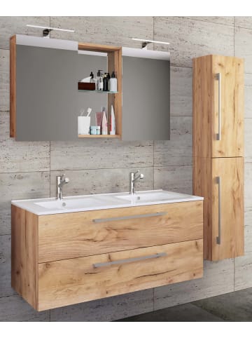 ebuy24 Badmöbelset BudasiSS Eiche 111 x 47 cm