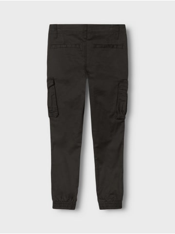 name it Cargo Hose für Jungen Jogger Chino Freizeithose NKMRYAN in Schwarz