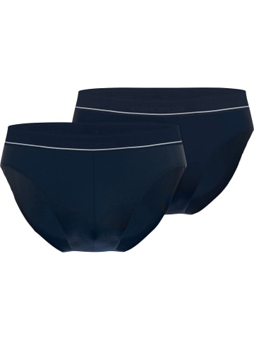 CECEBA Viskose, Single-Jersey Slip 2er-Pack in marine