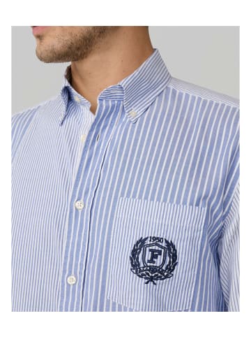 Faconnable Hemd in 570-Azul/blanco