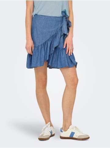ONLY Jeansrock in Medium Blue Denim