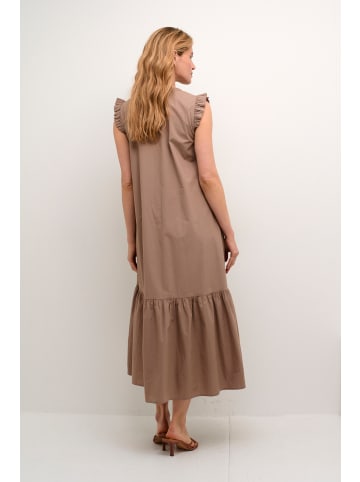 CULTURE Kleid CUolena Relaxed fit in Taupe Gray