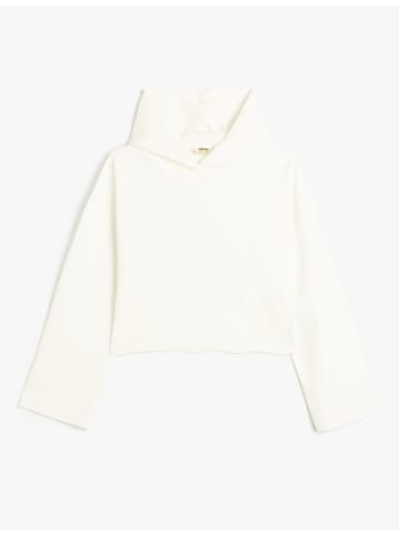 KOTON Sweatshirt in Ekru