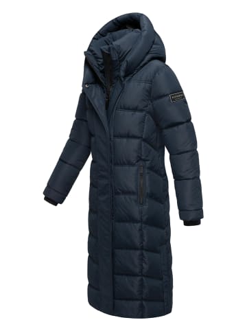 Navahoo Steppmantel Engelsfeder XIV in Navy