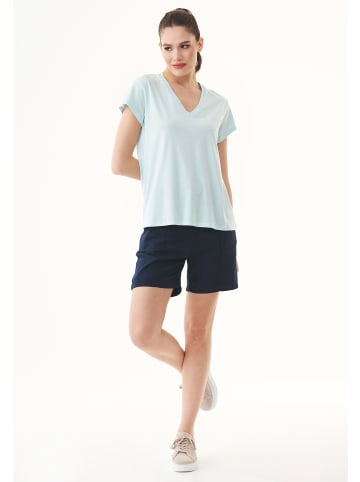 Organication T-Shirt "WOR15218" in Blassblau