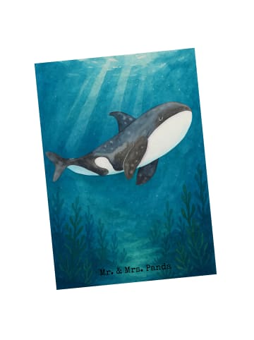 Mr. & Mrs. Panda Wanddeko Orca Design ohne Spruch in Weiß