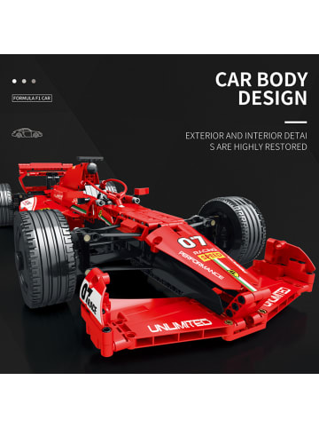 COFI 1453 Reobrix 11007 Rennwagen 2 Remote Control Modes 928 Teile ab 14 in Rot