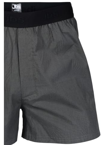 JBS Boxershorts Cotton in Grau / Blau