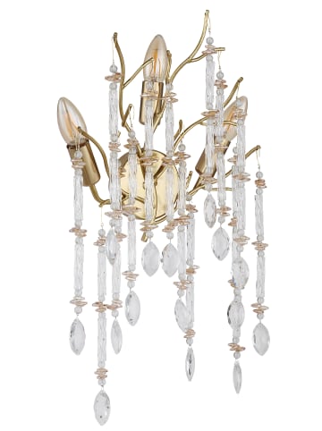 Globo lighting Wandleuchte "GLORIA" in gold