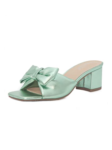 Duffy Sandalette Vena Tre in metallic green