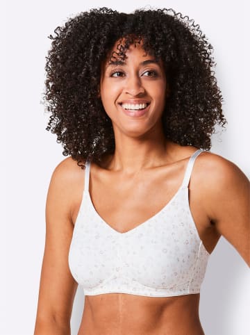 WITT WEIDEN Komfort-BH ohne Bügel in ecru-bedruckt