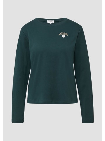 s.Oliver T-Shirt in 69D0_petrol