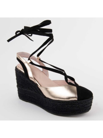 Montevita Sandaletten Keilabsatz Balenci6 Gold in Golden