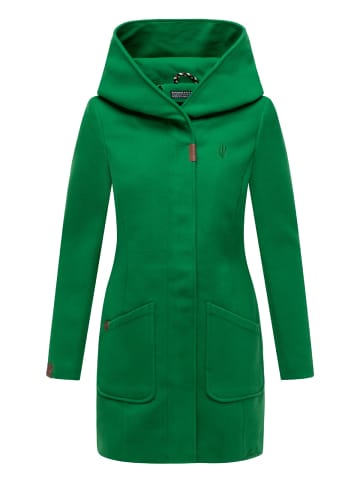 Marikoo Wintermantel Maikoo in Smaragd Green