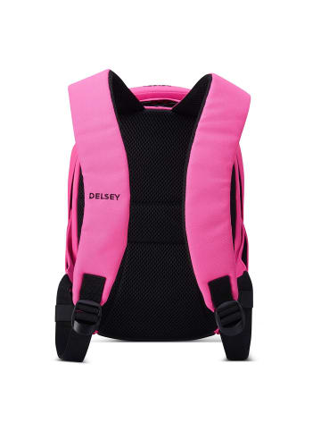 Delsey Securban Mikro City Rucksack RFID 30,5 cm in fuchsia