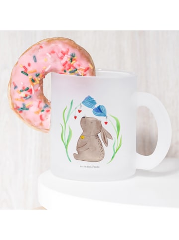 Mr. & Mrs. Panda Tasse Hase Blume ohne Spruch in Transparent