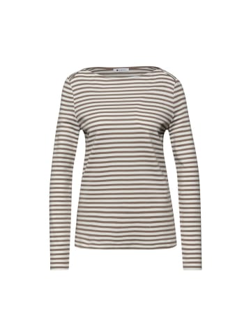 Street One Langarmshirt in light terra mocha