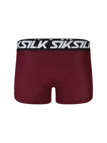 SikSilk Boxershort in black/white/grey/burgundy/navy