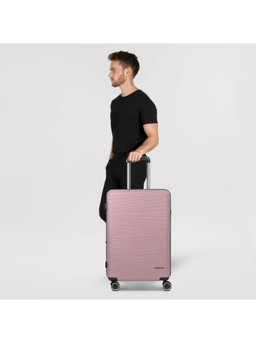 Franky Dallas 3.0 4 Rollen Trolley M 65 cm mit Dehnfalte in old rose