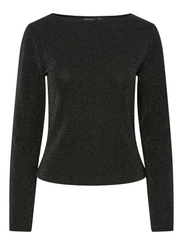 Pieces Oberteil mit langen Ärmeln in Black