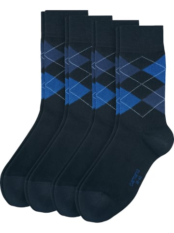 camano Socken 4 Paar in blau