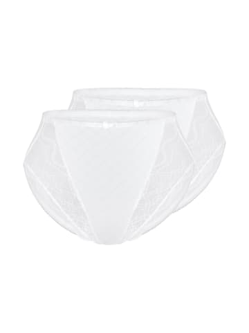 Sassa Miederslip 2er Pack in weiß