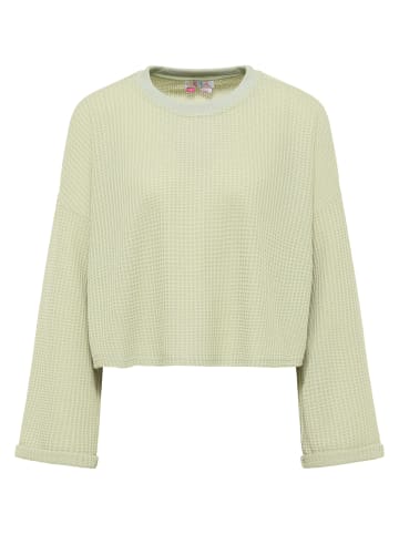 IZIA Damen Sweatshirt in Mint
