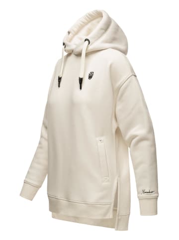 Navahoo Kapuzensweatshirt Silberengelchen in Offwhite