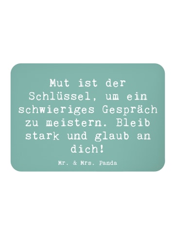 Mr. & Mrs. Panda holzmagnet Spruch Ein schwieriges Gespräch führ... in Meeresbrise
