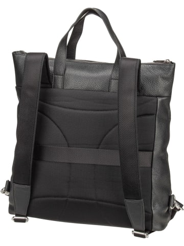 Mandarina Duck Rucksack / Backpack Mellow Urban Backpack MWT03 in Nero