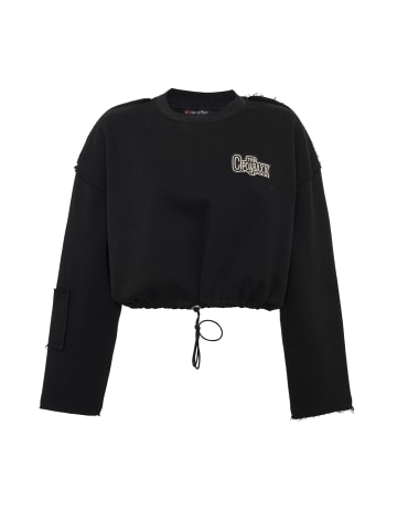 Cipo & Baxx Sweatshirt WL370 in BLACK